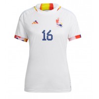 Belgia Thorgan Hazard #16 Bortedrakt Dame VM 2022 Kortermet